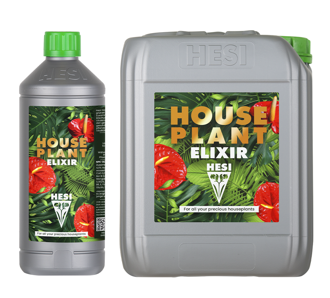 HESI Houseplant Elixir, Dünger für Hauspflanzen, 500ml und 1L